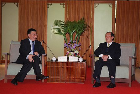 遼寧省率經貿文化團來訪