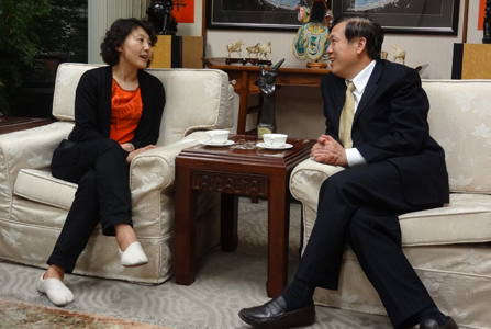 國務院台灣事務、九江市台辦來訪
