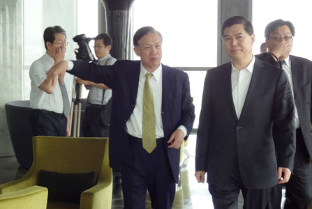 濟南市、廣西壯族、國台辦率團來訪